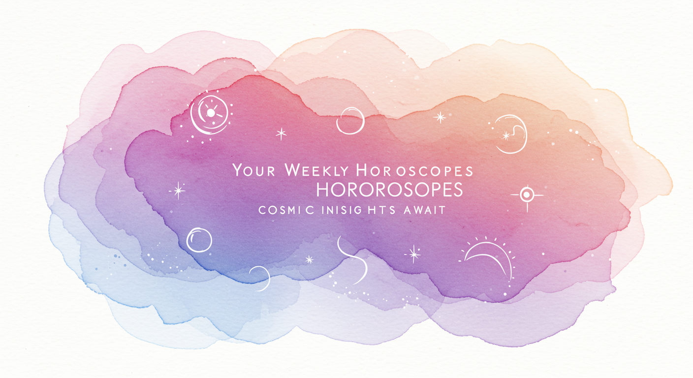 Your Weekly Horoscope: Cosmic Insights Await