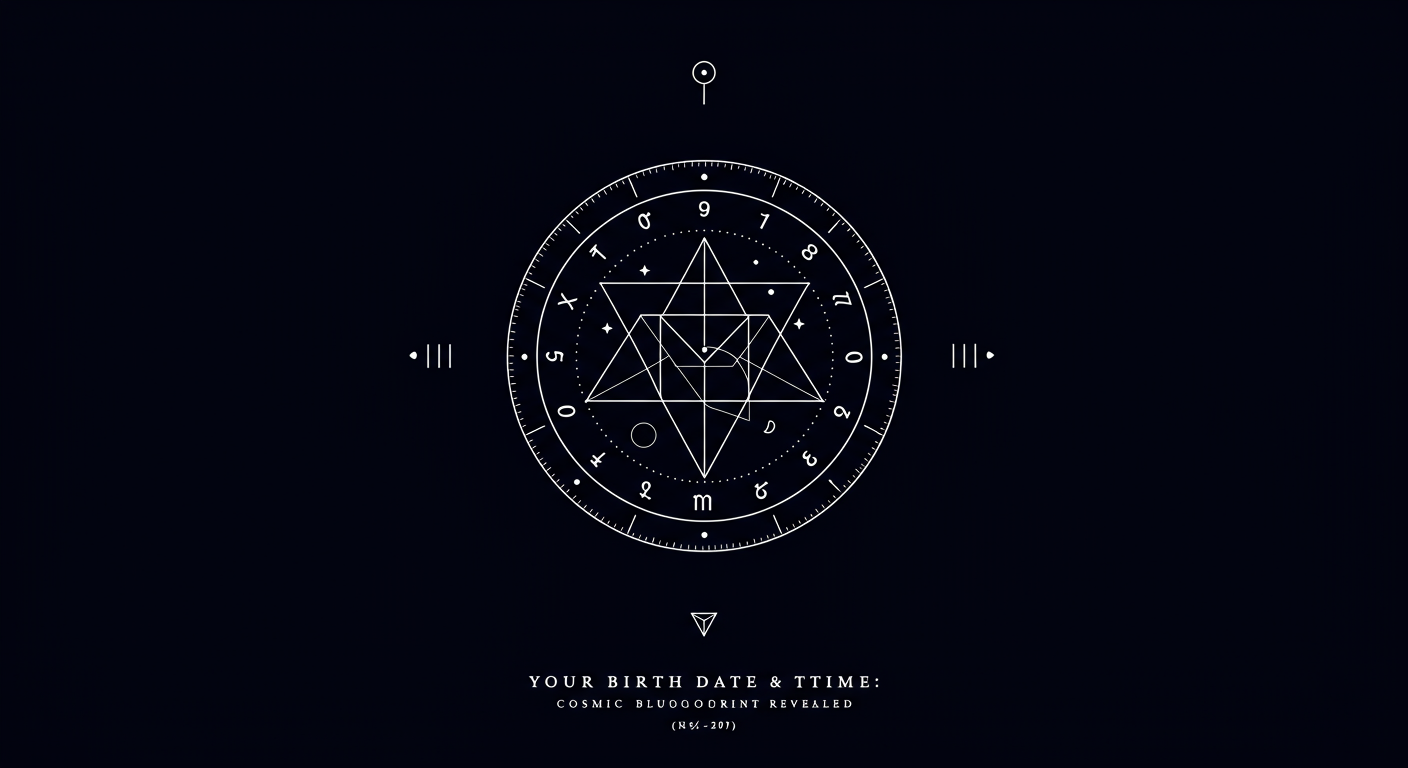 Your Birth Date & Time: Cosmic Blueprint Revealed