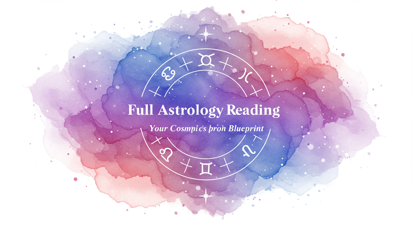 Full Astrology Reading: Your Cosmic Blueprint