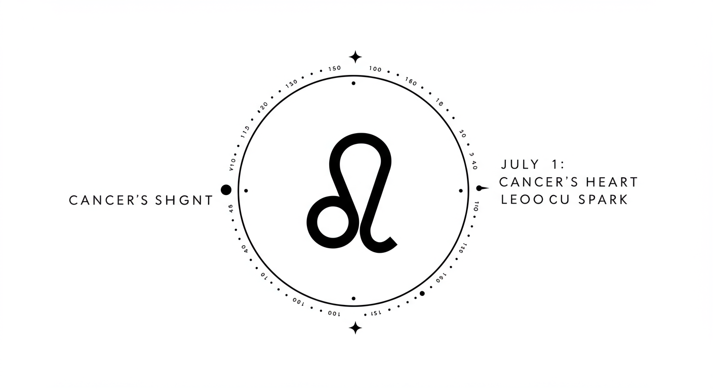 July 1st: Cancer's Heart, Leo's Spark