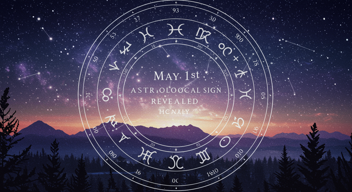 Your May 1st Astrological Sign Revealed