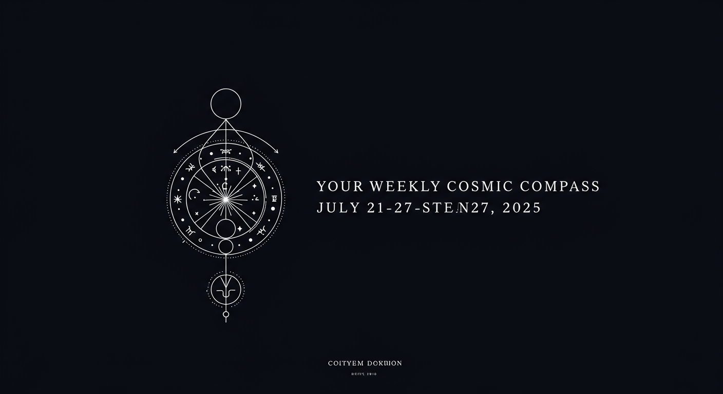 Your Weekly Cosmic Compass: July 21-27, 2025