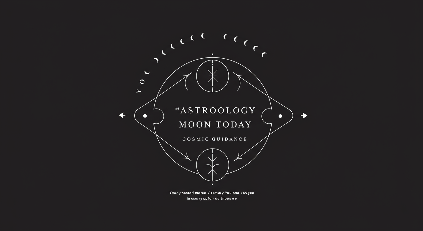 Your Astrology Moon Today: Cosmic Guidance