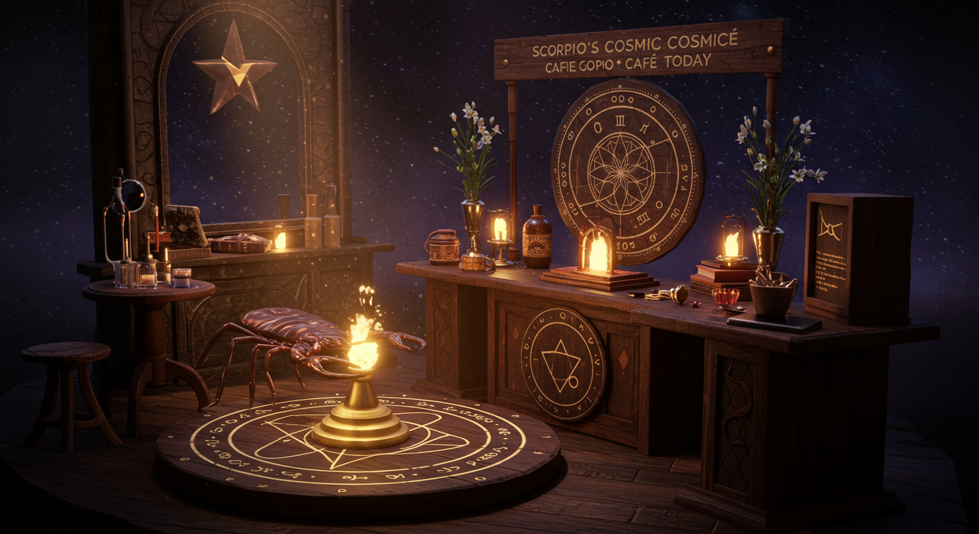 Scorpio's Cosmic Café Today