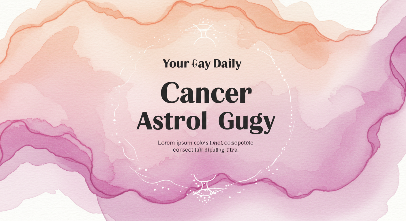 Your Daily Cancer Astrology Guide