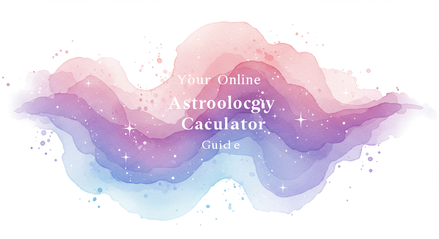Your Online Astrology Calculator Guide