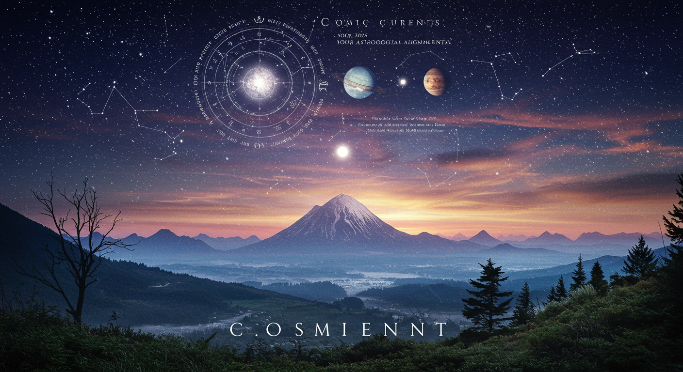 Cosmic Currents: Your 2025 Astrological Alignments
