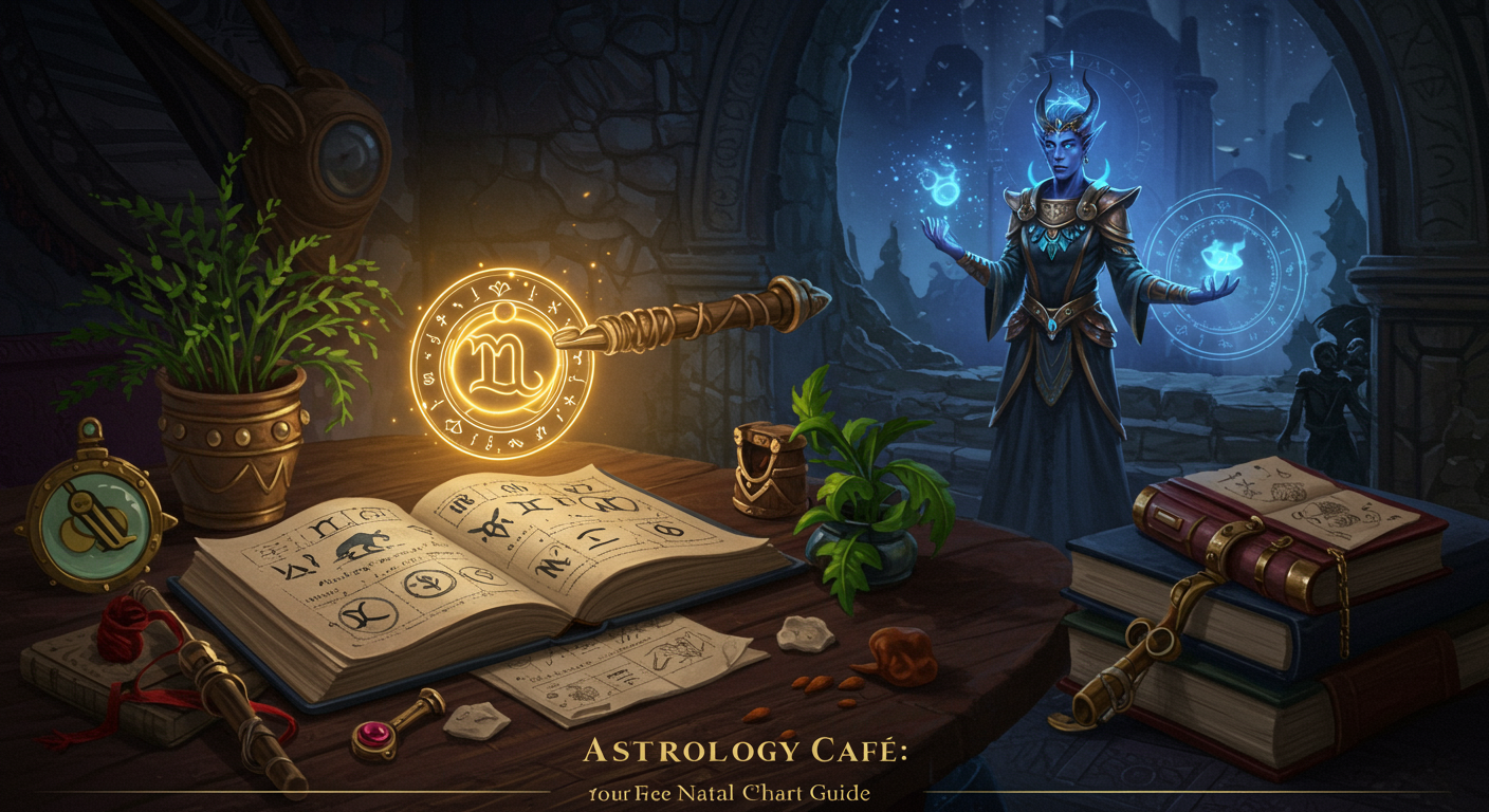 Astrology Cafe: Your Free Natal Chart Guide