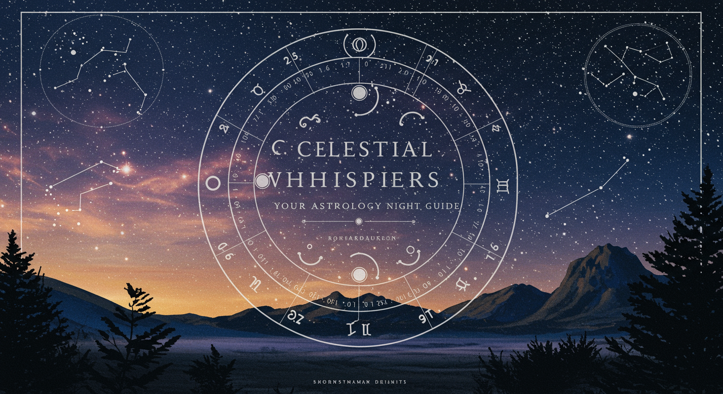 Celestial Whispers: Your Astrology Night Guide