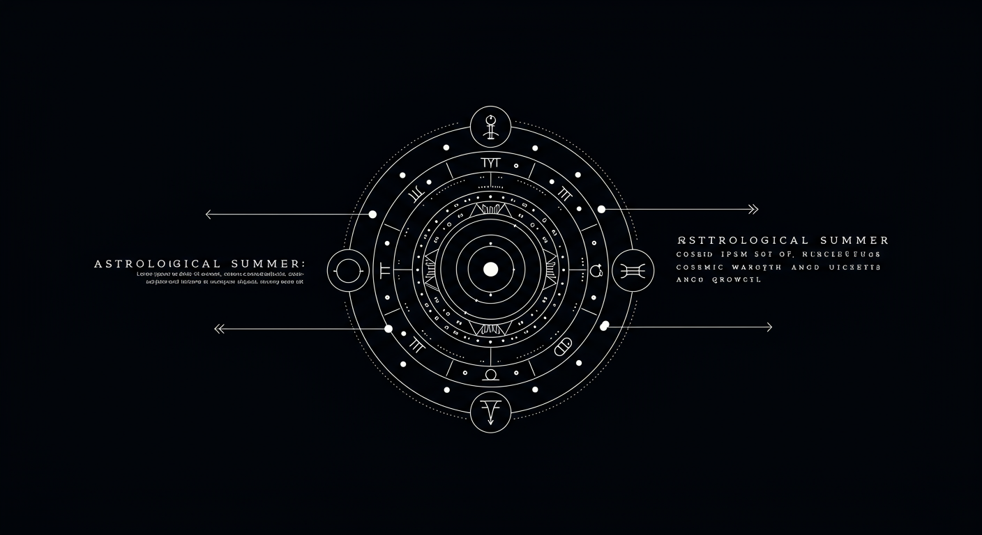 Astrological Summer: Cosmic Warmth and Growth
