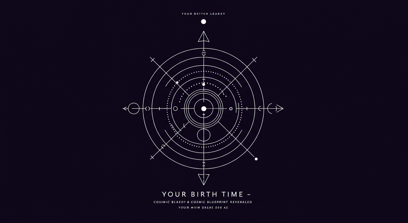 Your Birth Time: Cosmic Blueprint Revealed