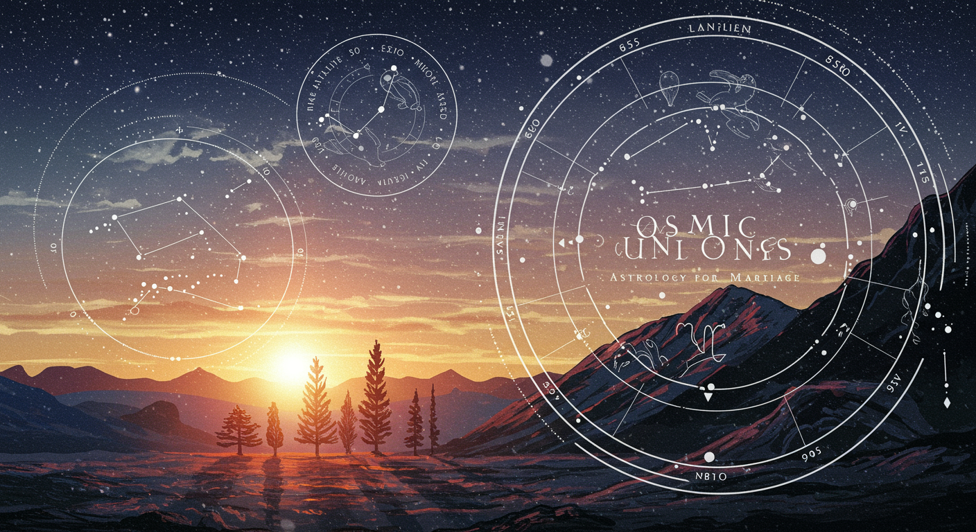 Cosmic Unions: Astrology for Marriage