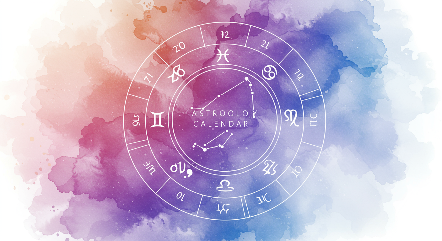 Astrology Calendar: Your Cosmic Timeline