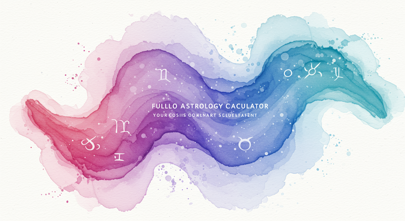 Full Astrology Calculator: Your Cosmic Blueprint