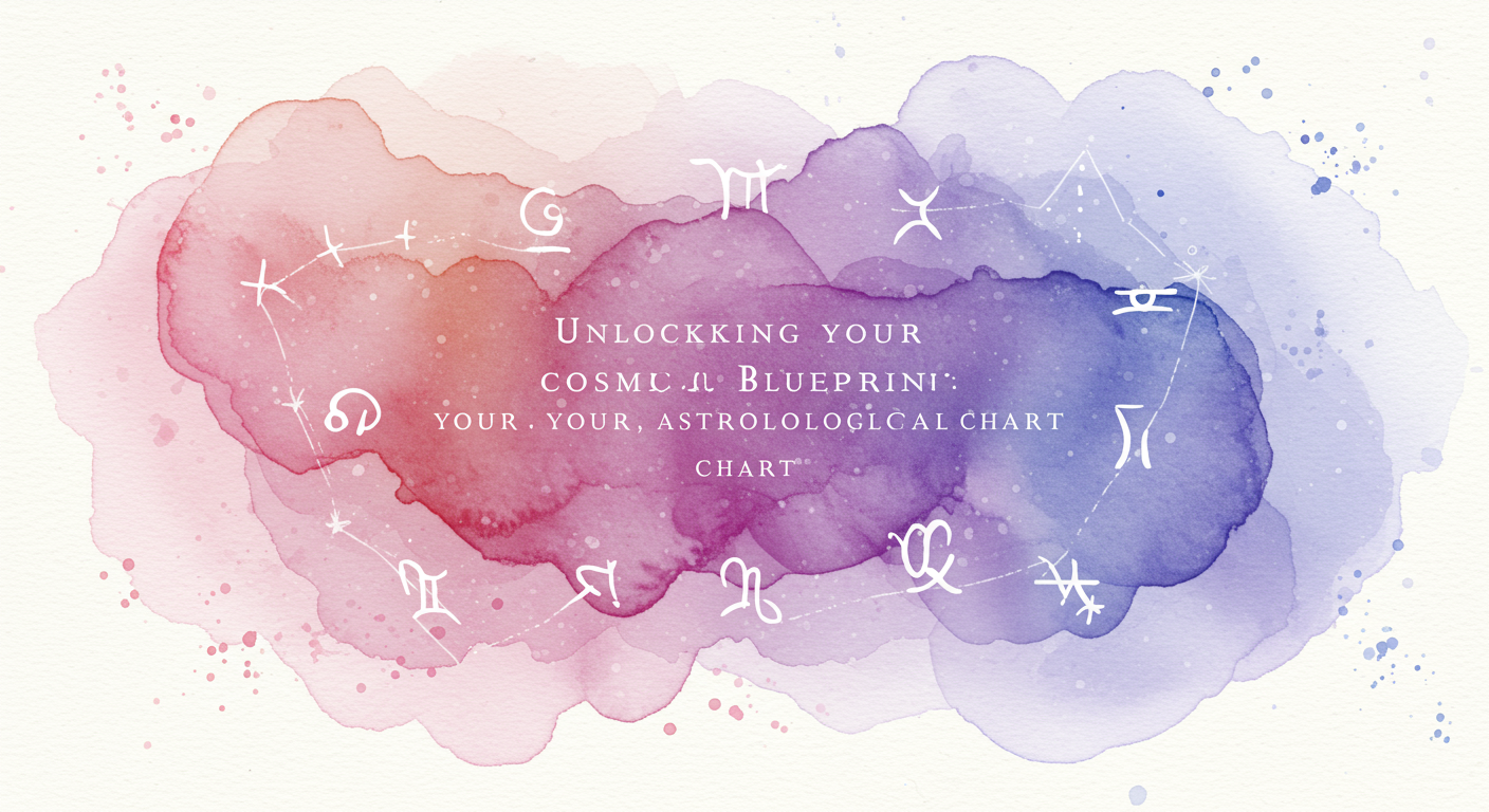 Unlocking Your Cosmic Blueprint: Your Astrological Chart