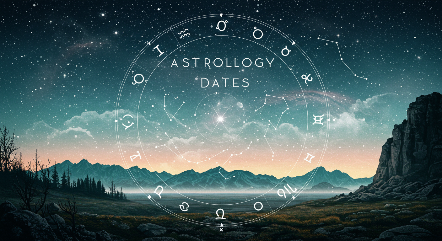 Astrology Dates: Your Cosmic Blueprint Revealed