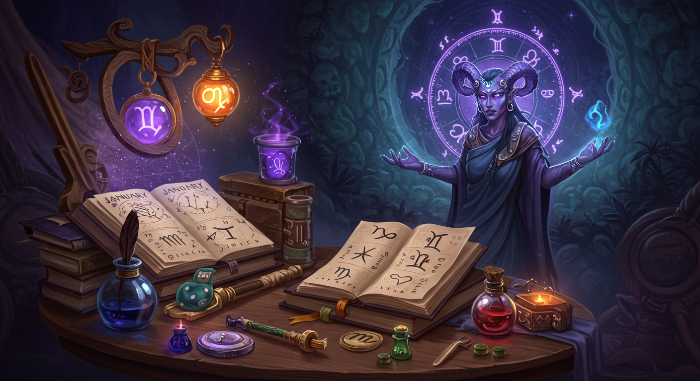 January Astrology: Your Cosmic Blueprint