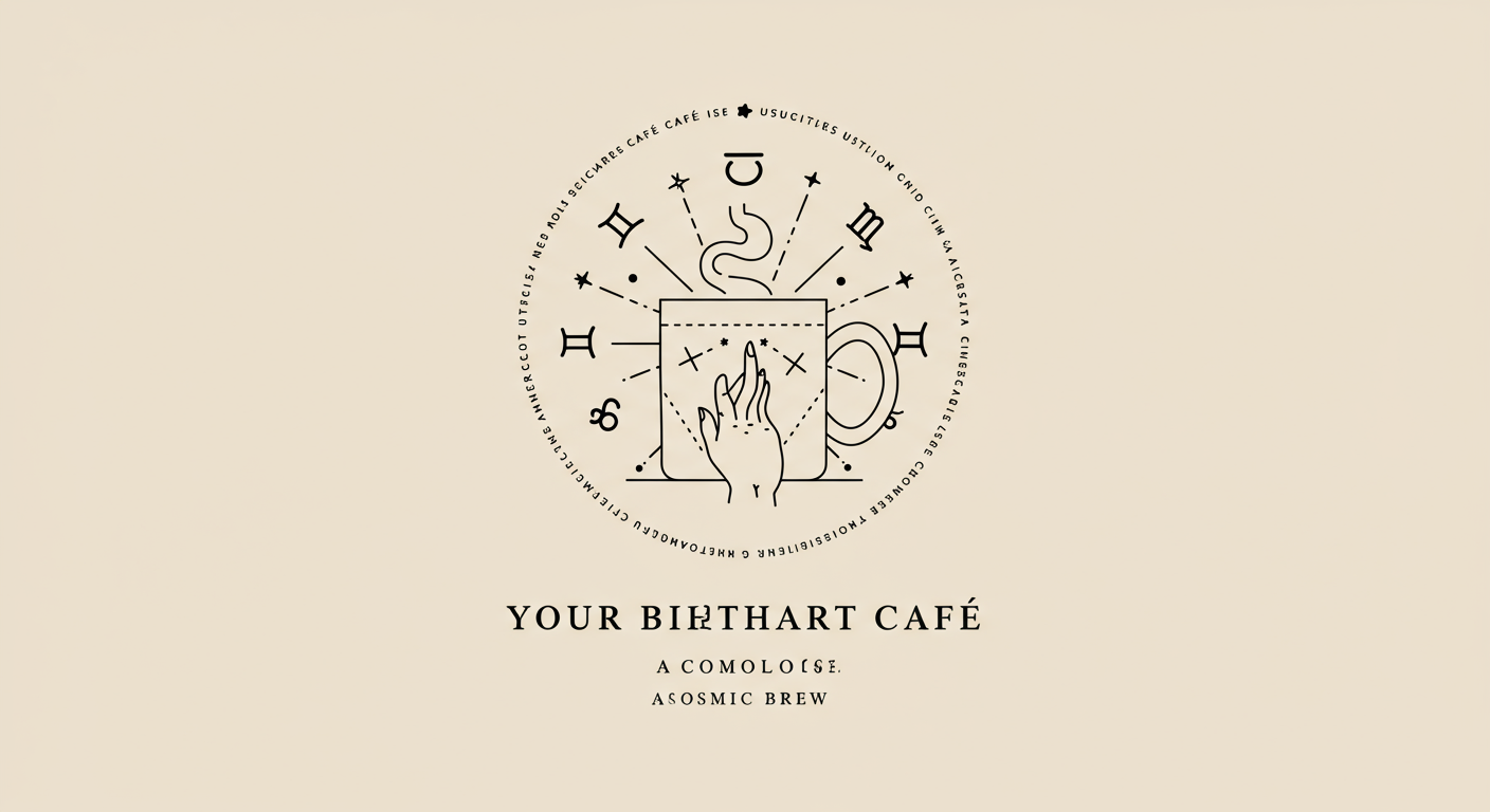 Your Birth Chart Cafe: A Cosmic Brew