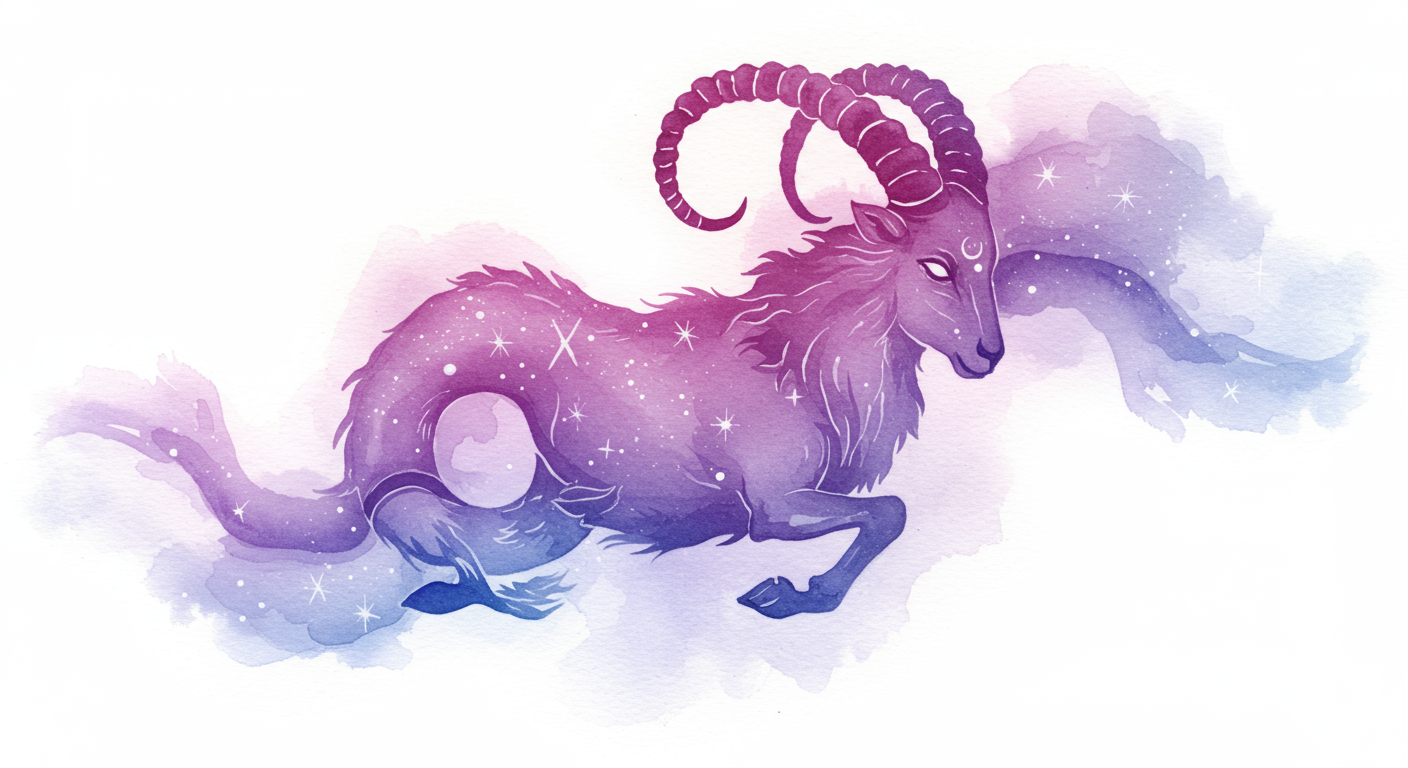 Capricorn: Earth's Ambitious Stargazer