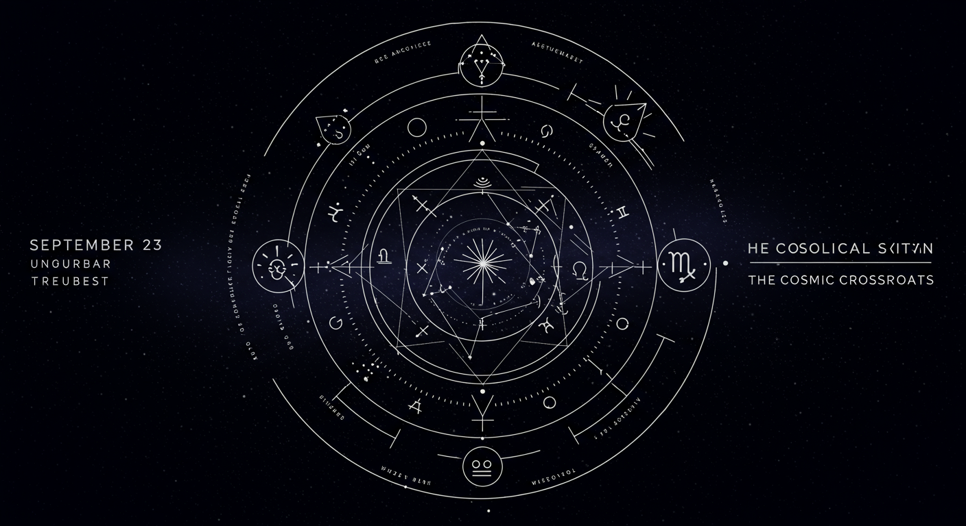 September 23: The Cosmic Crossroads