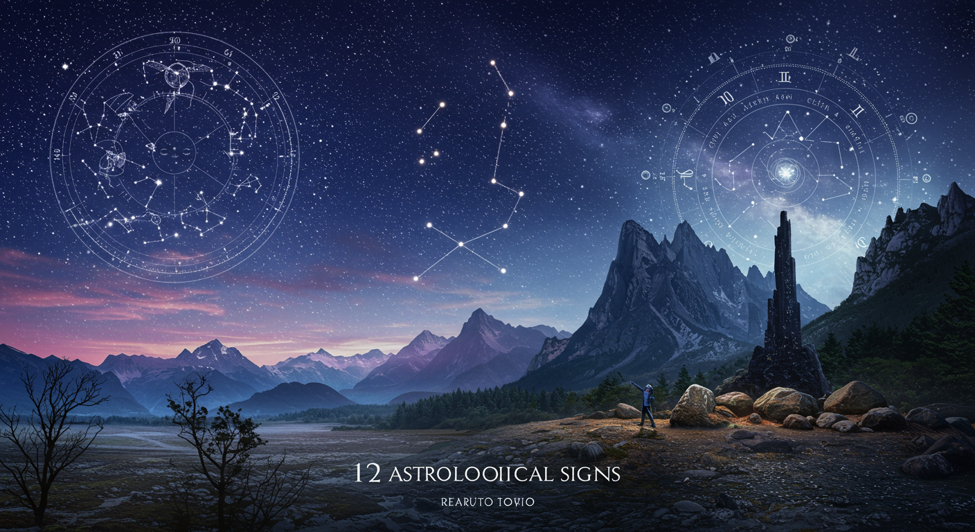 Your Zodiac's Cosmic Guide: 12 Astrological Signs