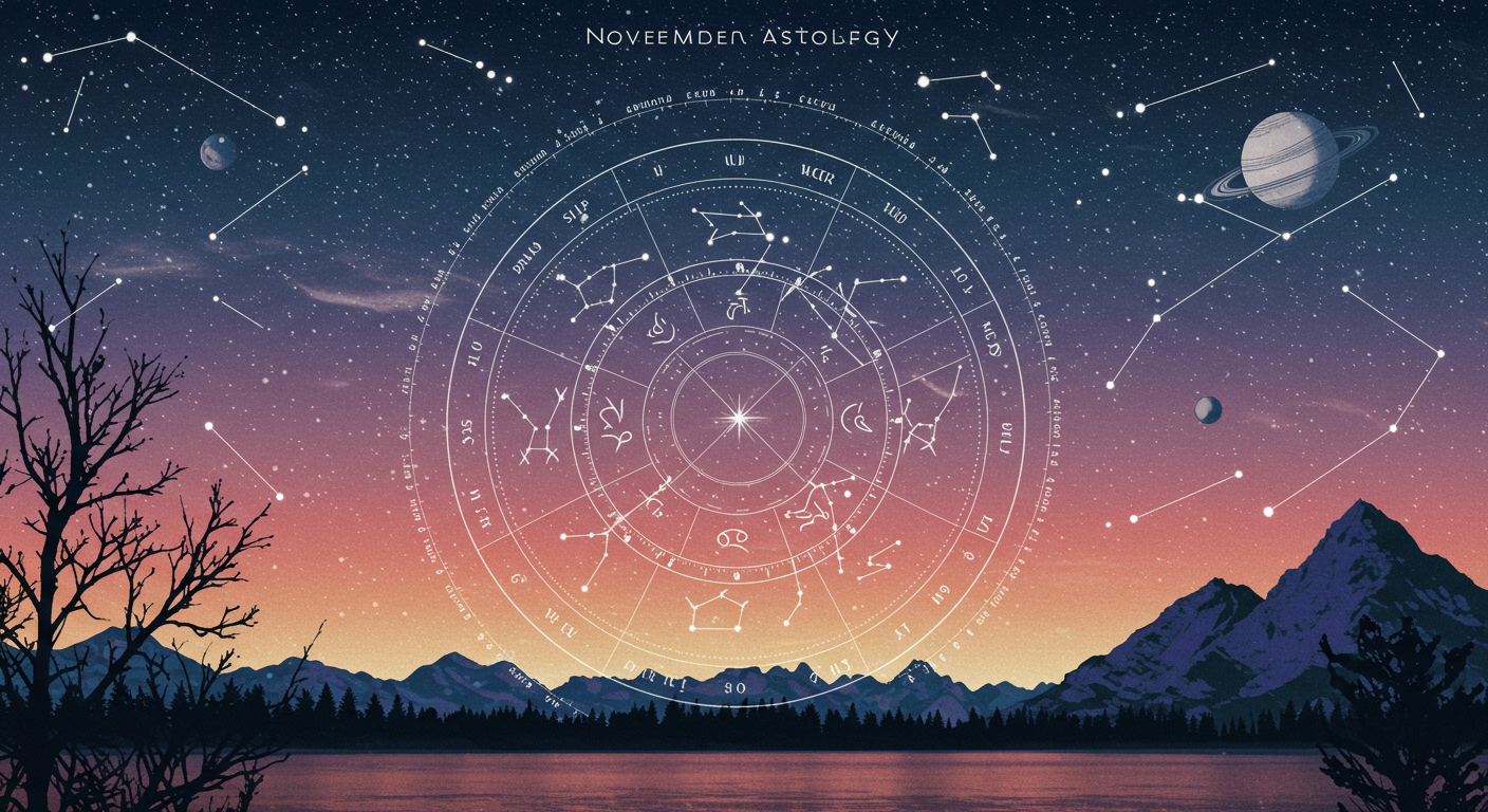November Astrology: Cosmic Shifts & New Beginnings