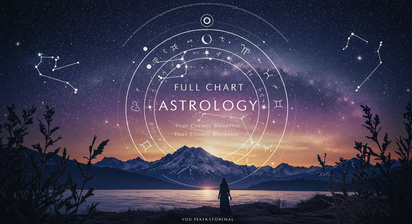 Full Chart Astrology: Your Cosmic Blueprint