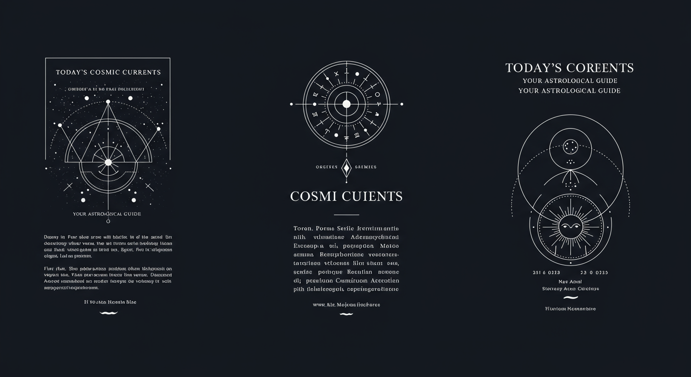 Today's Cosmic Currents: Your Astrological Guide