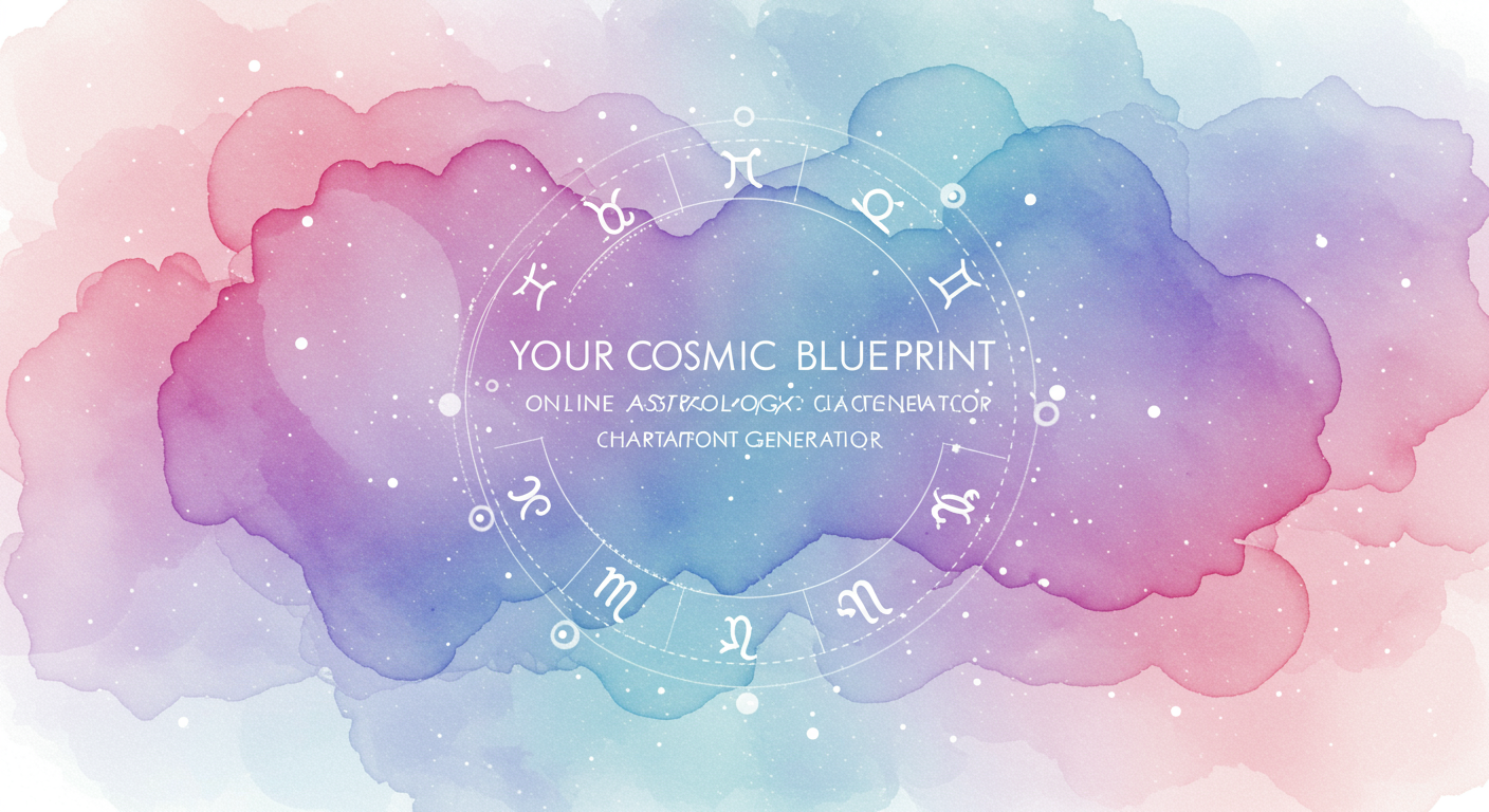 Your Cosmic Blueprint: Online Astrology Chart Generator