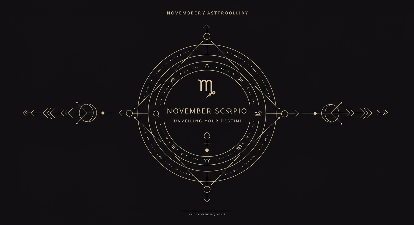 November Scorpio Astrology: Unveiling Your Destiny