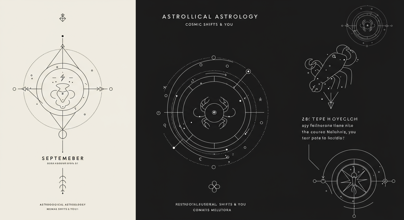 September Astrology: Cosmic Shifts & You