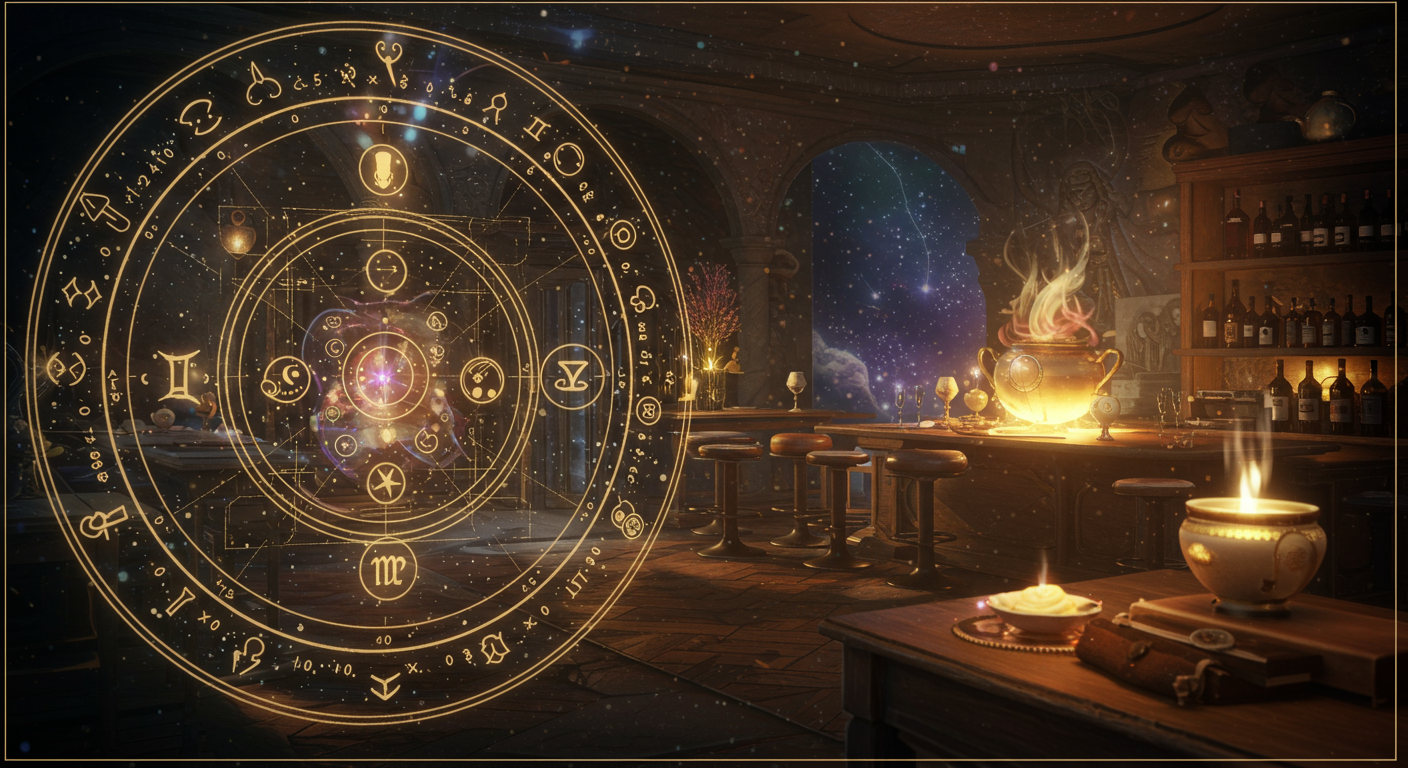 Your Astrological Cafe Chart Revealed