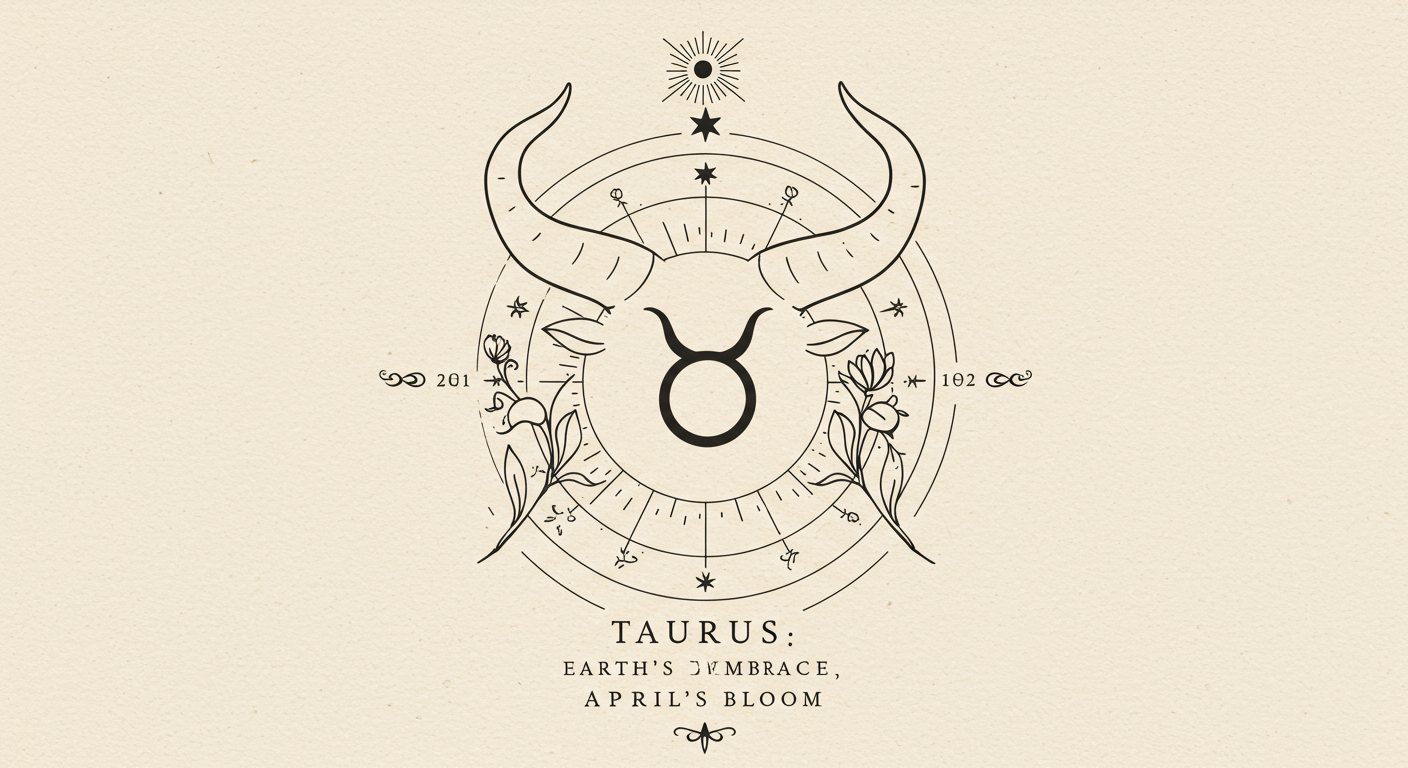 Taurus: Earth's Embrace, April's Bloom