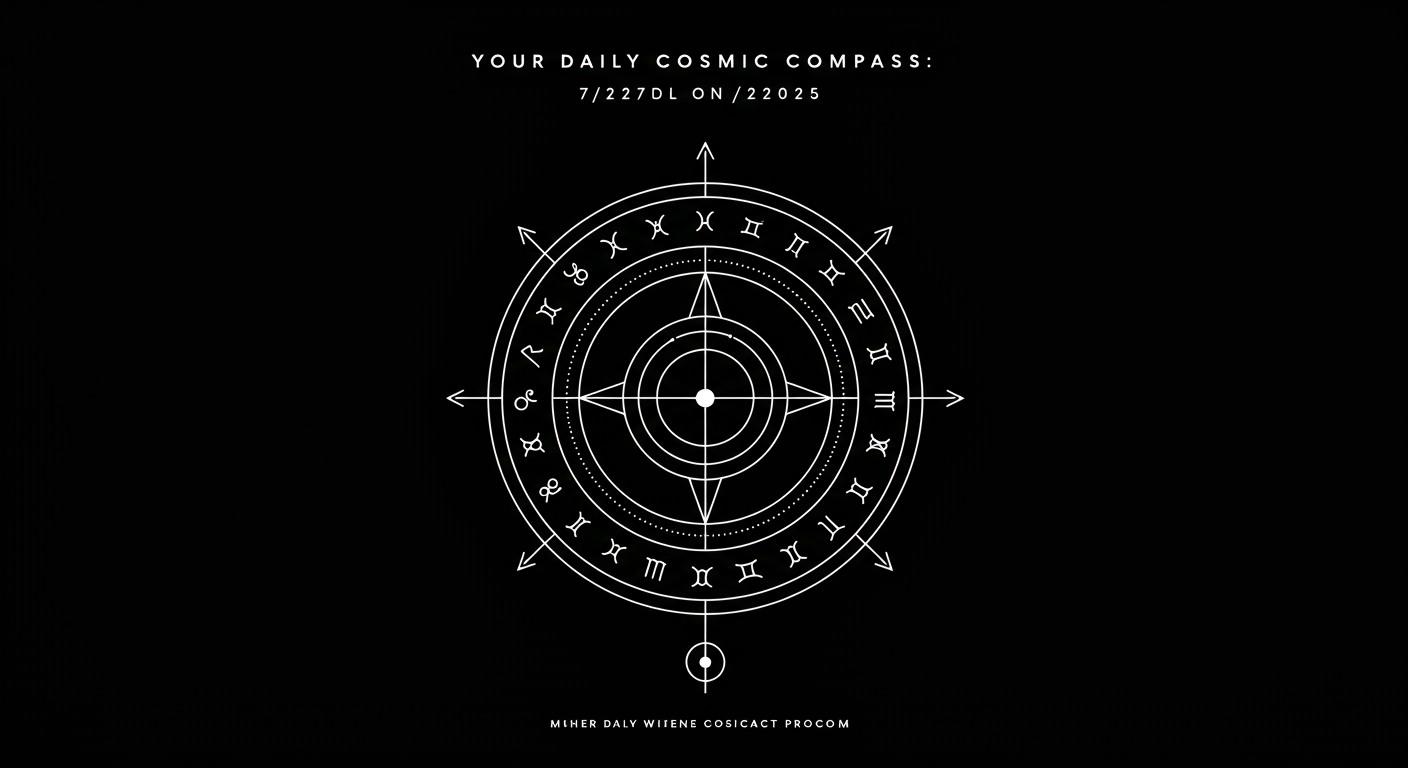Your Daily Cosmic Compass: 7/22/2025