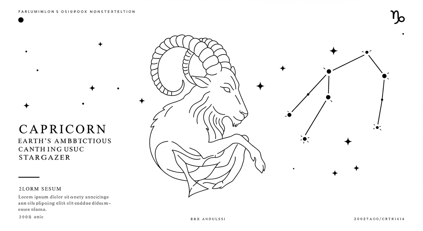 Capricorn: Earth's Ambitious Stargazer