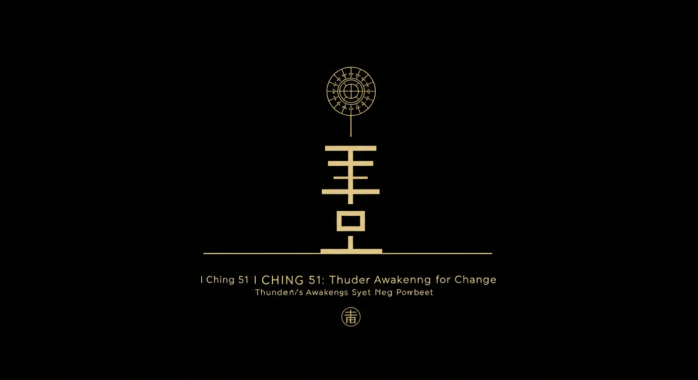 I Ching 51: Thunder's Awakening for Change