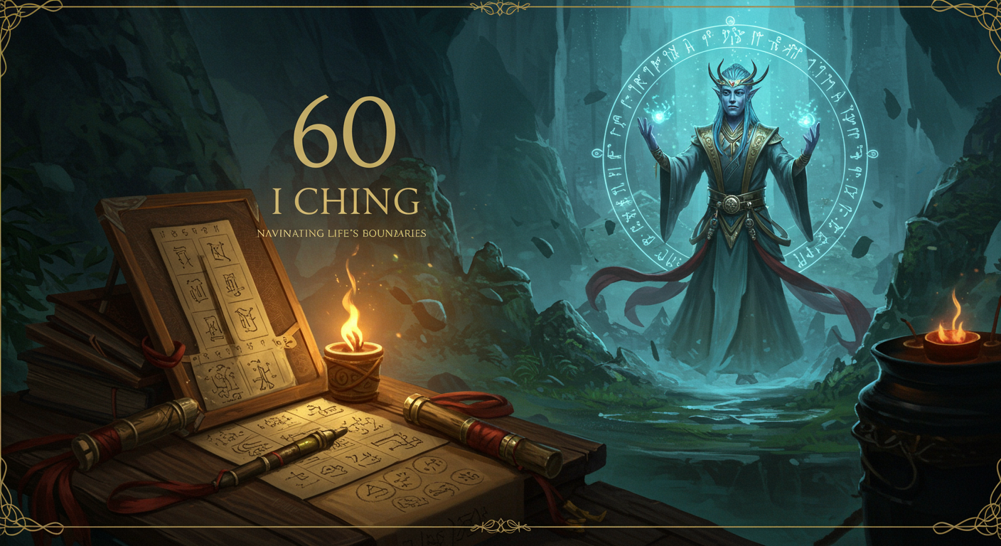 60 I Ching: Navigating Life's Boundaries