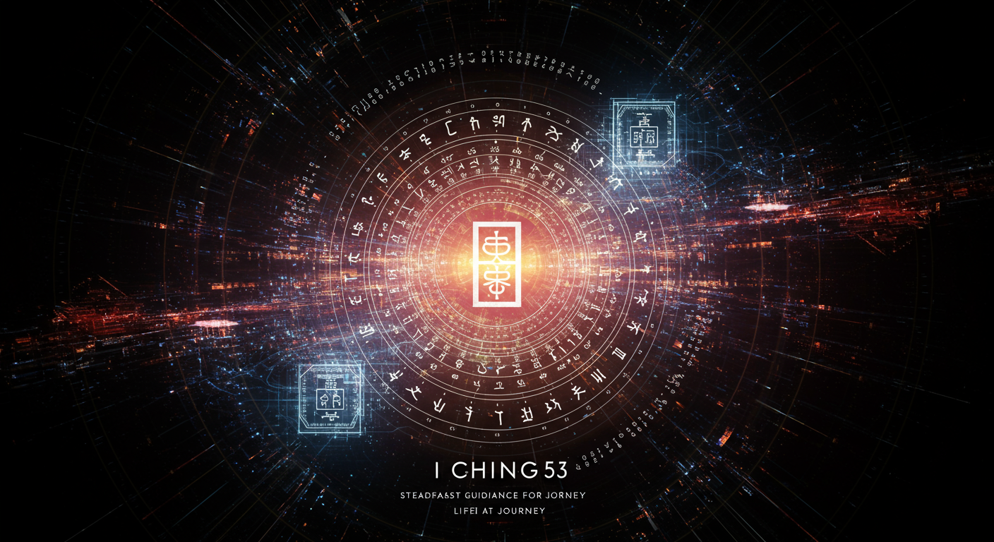 I Ching 53: Steadfast Guidance for Life's Journey