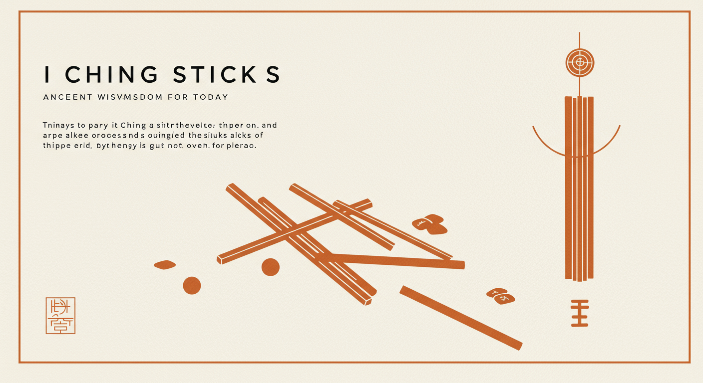 I Ching Sticks: Ancient Wisdom for Today
