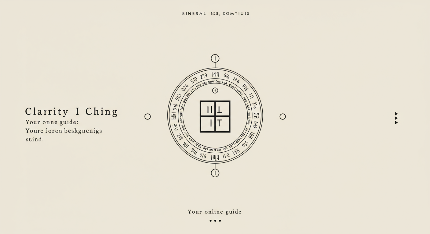 Clarity I Ching: Your Online Guide