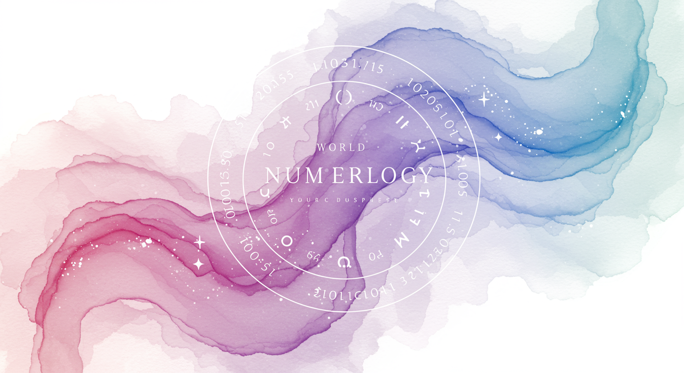 World Numerology: Your 2025 Cosmic Blueprint