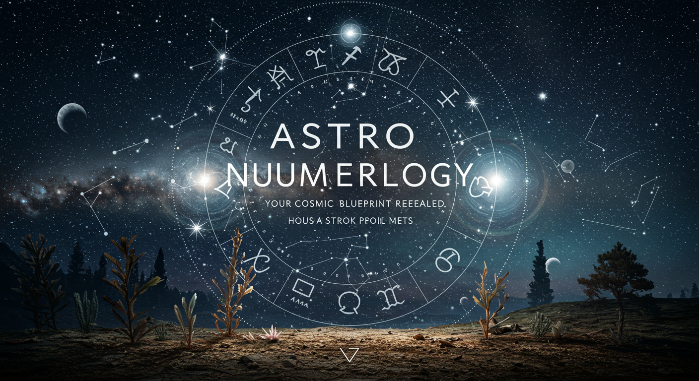 Astro Numerology: Your Cosmic Blueprint Revealed
