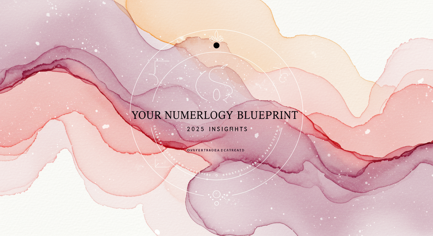 Your Numerology Blueprint: 2025 Insights