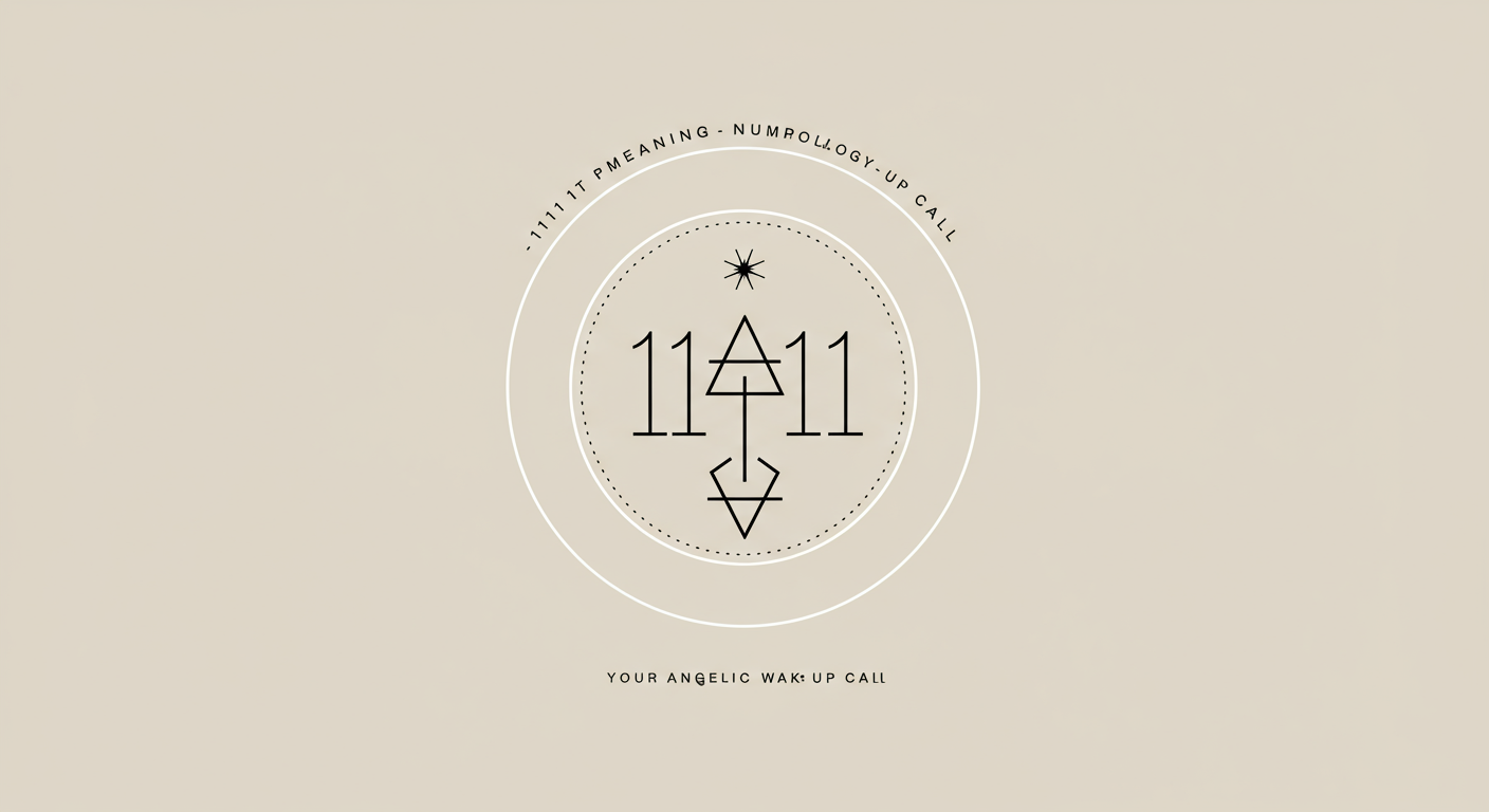 1111 Meaning: Your Angelic Wake-Up Call