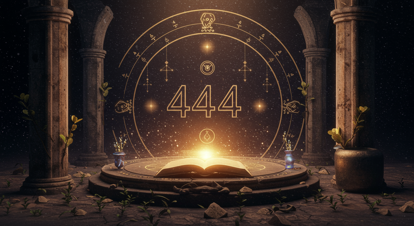 Unlock 444 Angel Number: Your Divine Blueprint