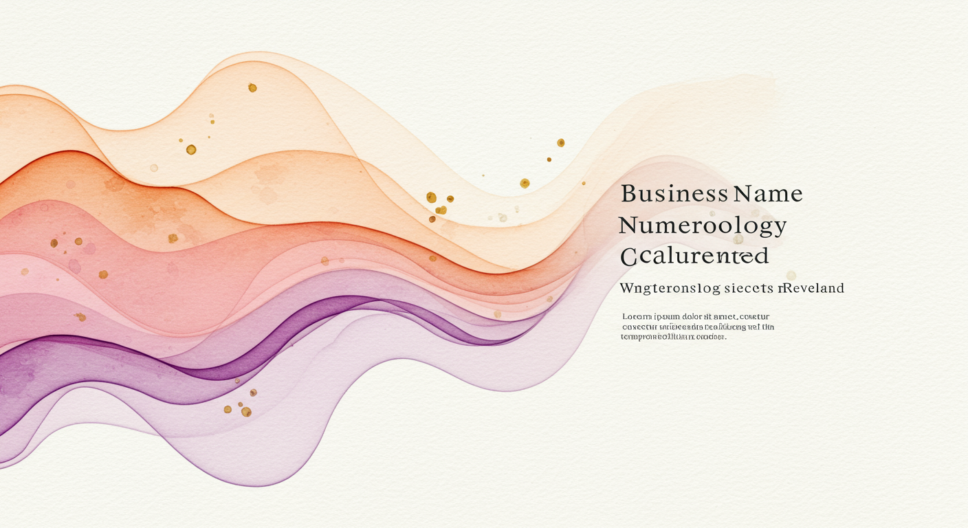 Business Name Numerology Secrets Revealed