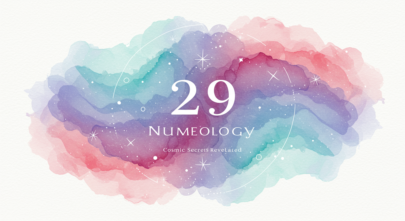 29 Numerology: Cosmic Secrets Revealed