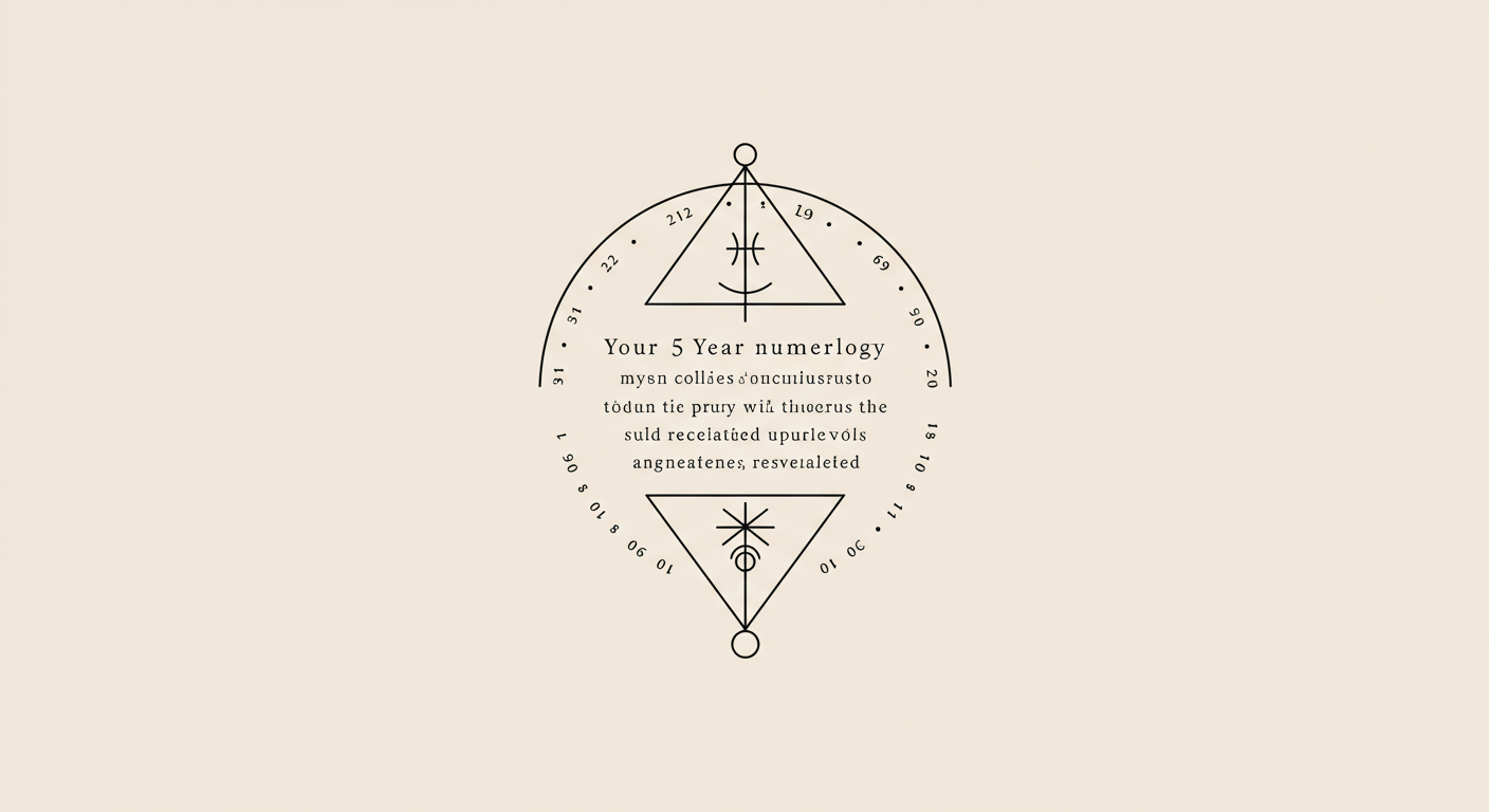 Your 5-Year Numerology Cycle Revealed