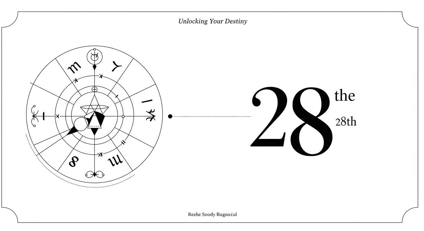 Unlocking Your Destiny: Numerology of the 28th