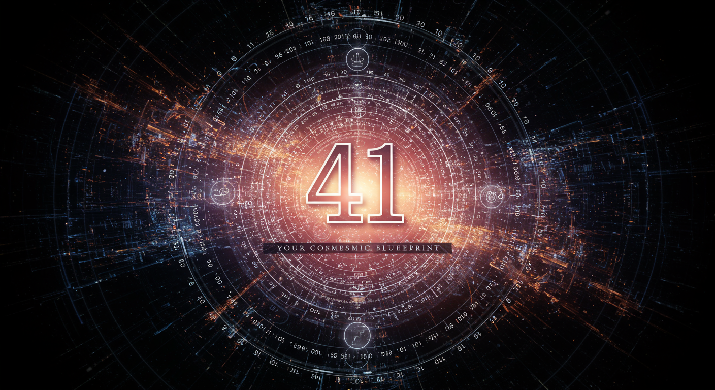 Unlocking 41 Numerology: Your Cosmic Blueprint